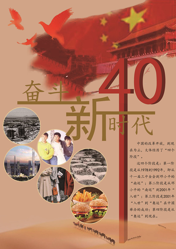 致敬改革路,奋进新时代—人文学院举办主题海报设计大赛
