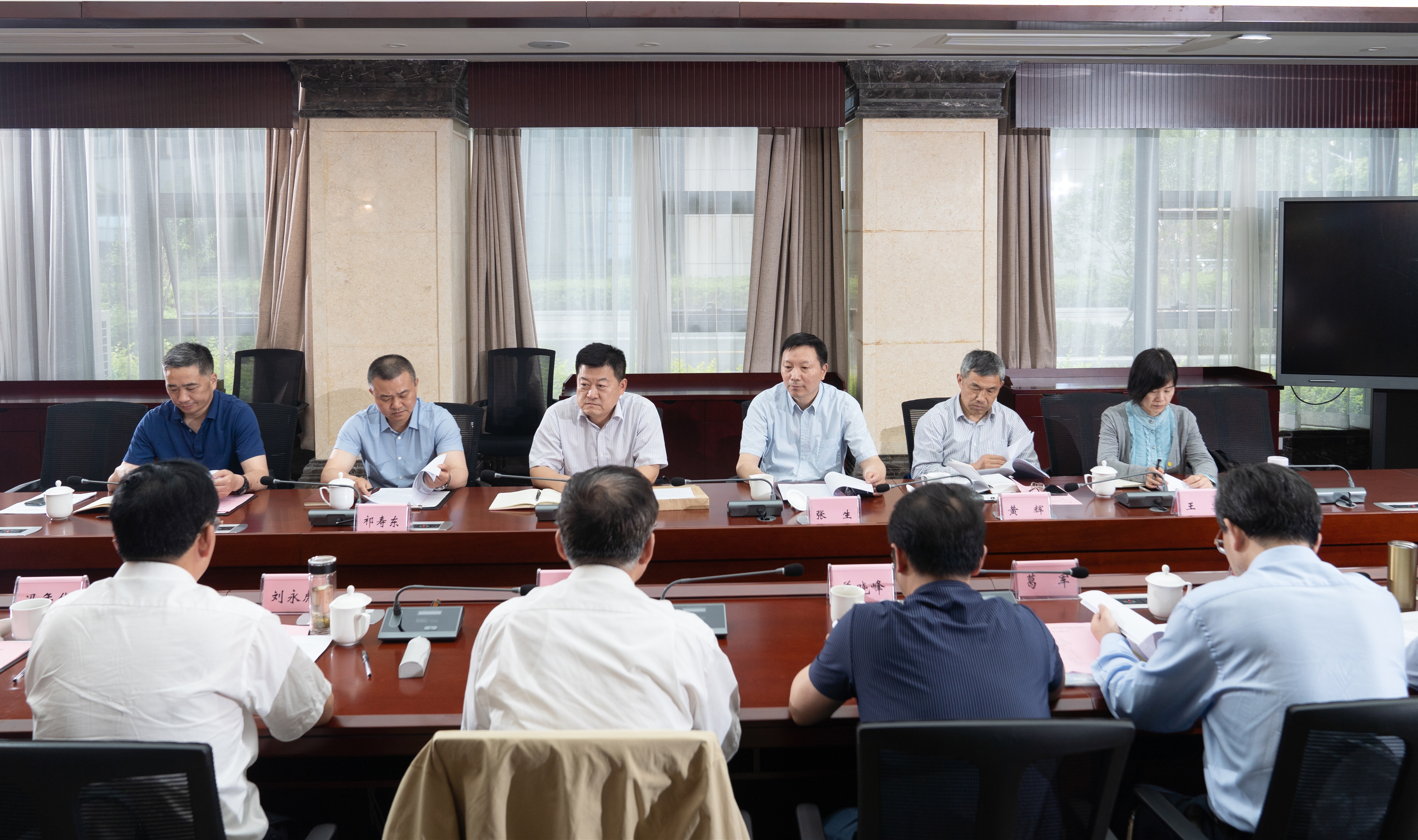 市教育局来校调研学生返校复课工作